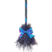 Op deze afbeelding zie je een Accessoires, van het merk Widmann. Heksenbezem Sterrennacht Blauw