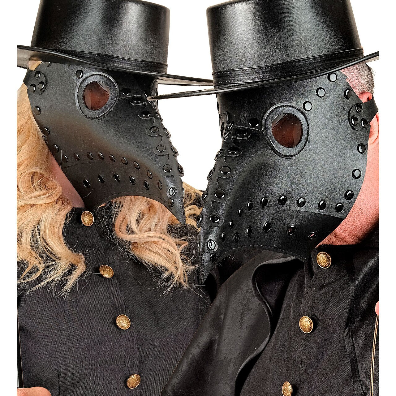Op deze afbeelding zie je een Accessoires, van het merk Widmann. Grimmig Pestdokter Masker