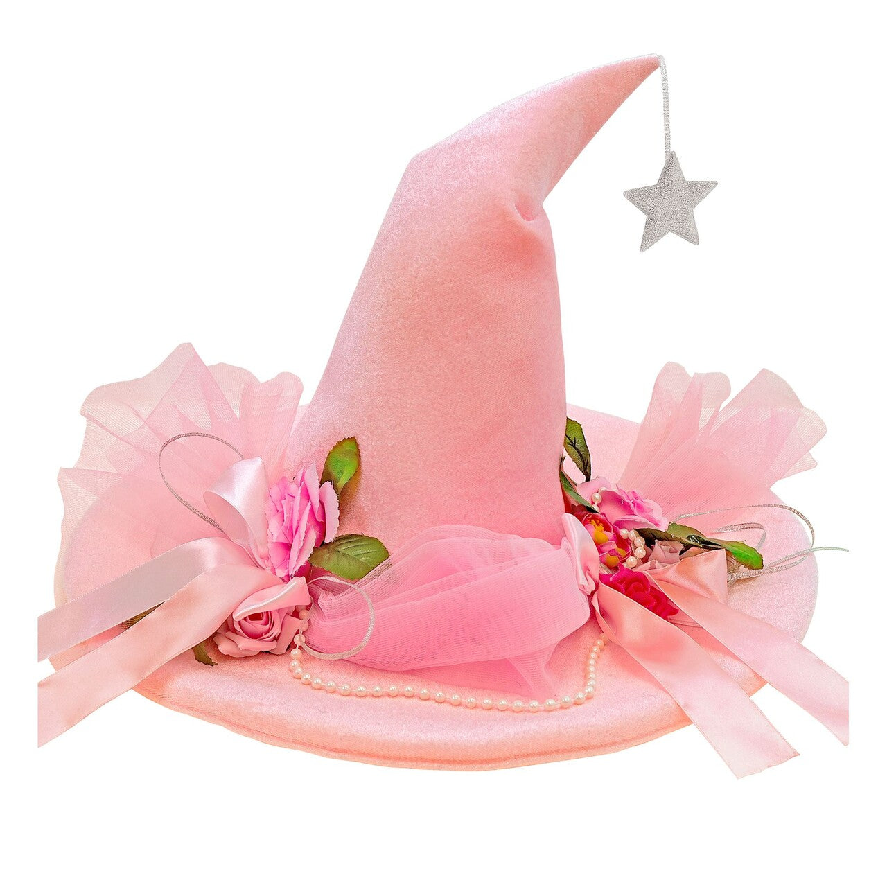 Op deze afbeelding zie je een Accessoires, van het merk Widmann. Betoverende Feeënhoed Roze
