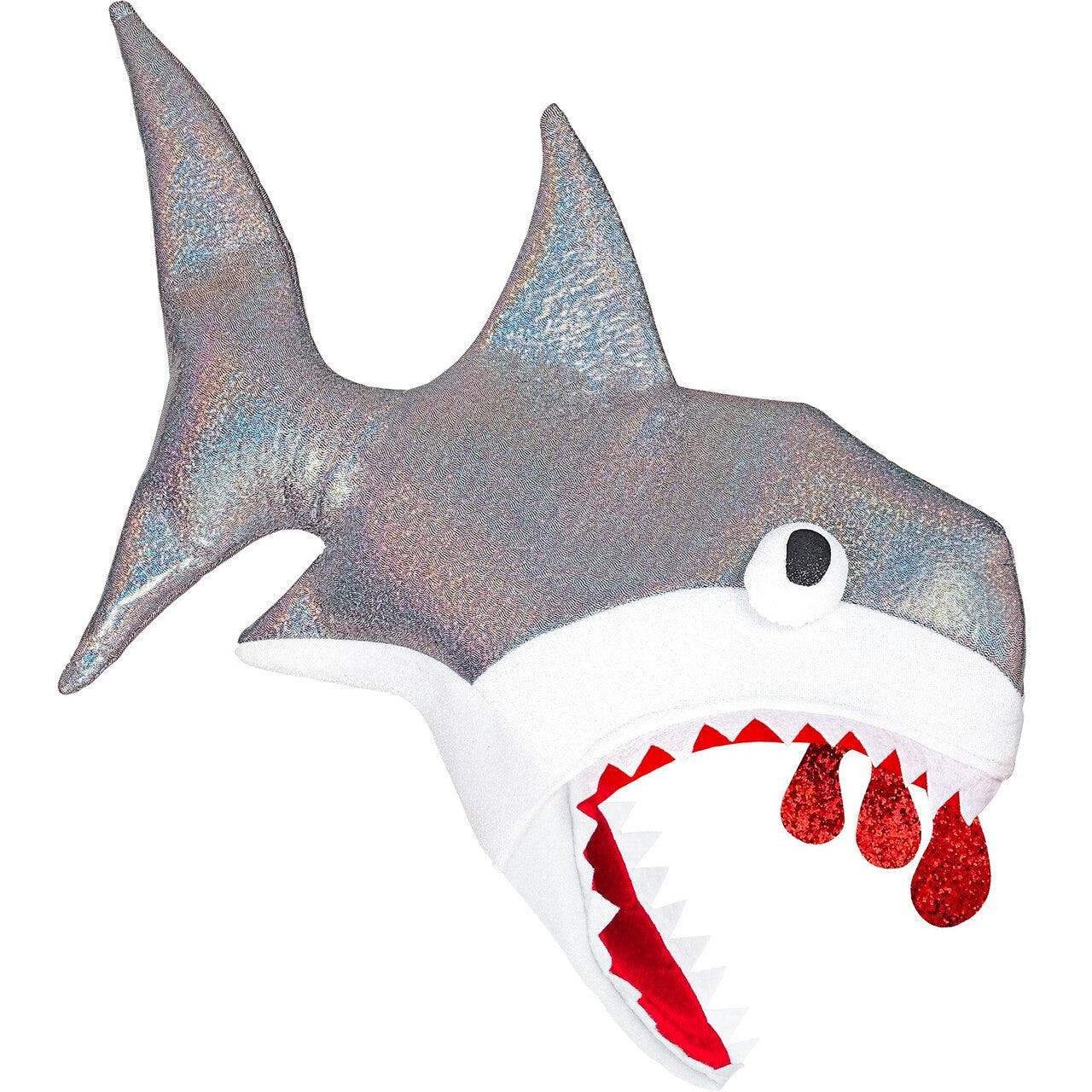 Op deze afbeelding zie je een Accessoires, van het merk Widmann. Shark Attack Hoed