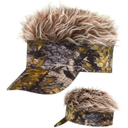 Op deze afbeelding zie je een Accessoires, van het merk Widmann. Camouflage Legerzonneklep Met Haar