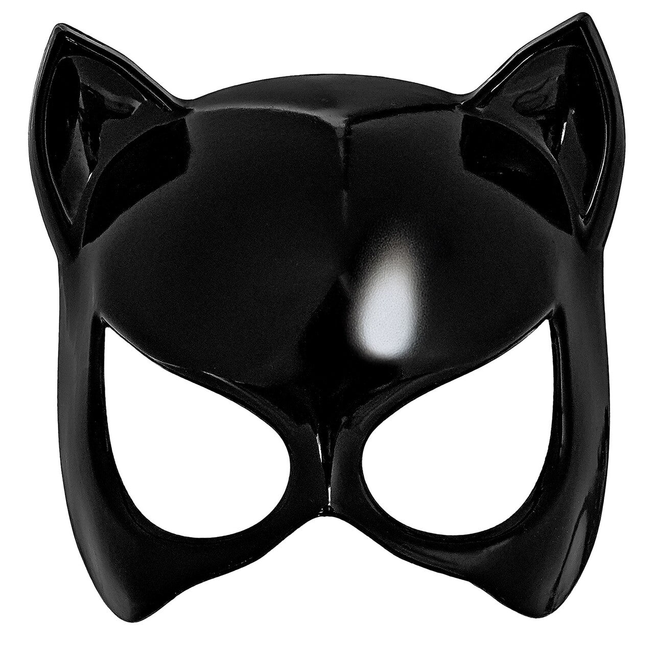 Op deze afbeelding zie je een Accessoires, van het merk Widmann. Midnight Catwoman Masker
