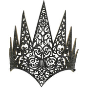 Op deze afbeelding zie je een Accessoires, van het merk Widmann. Gotische Zwarte Kroon