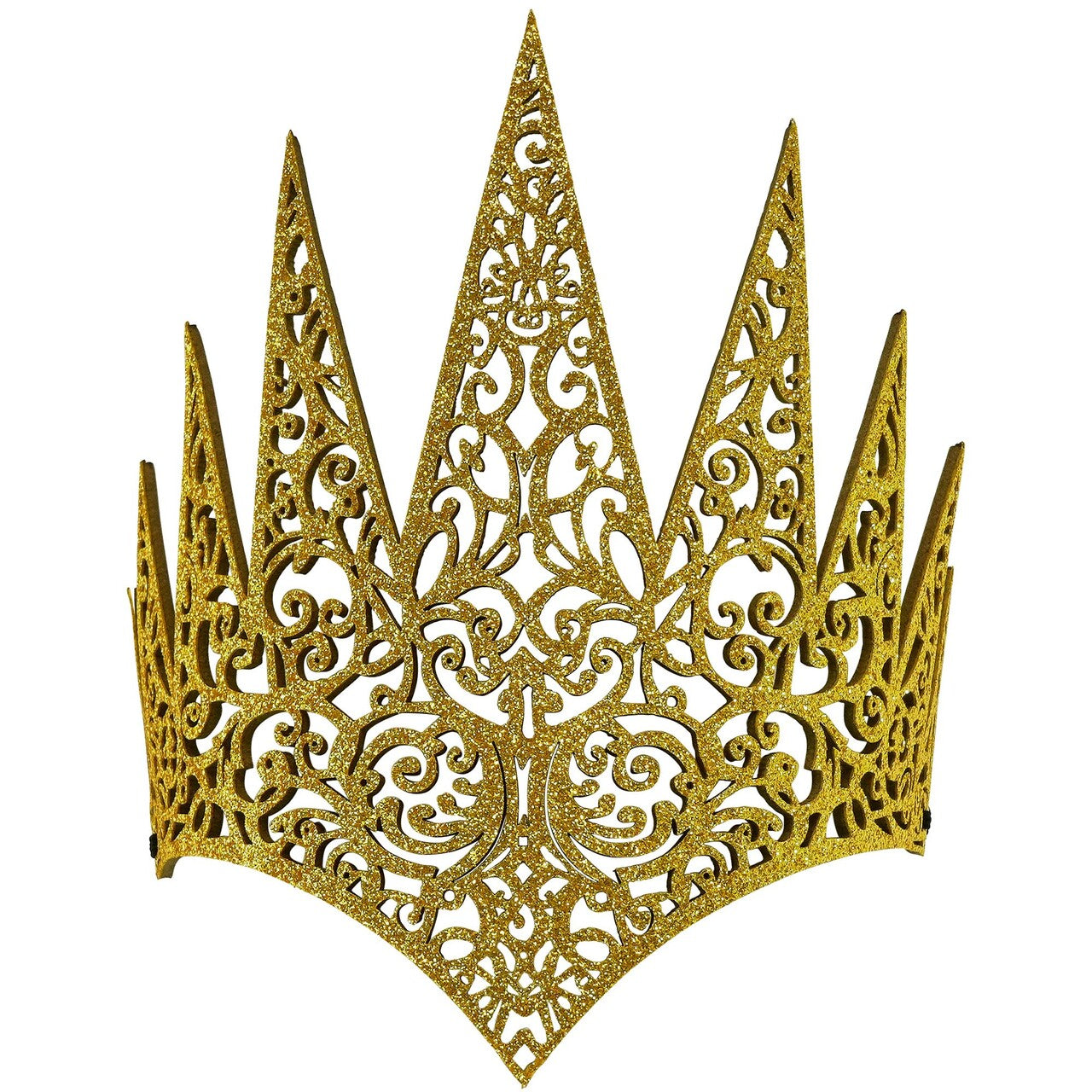 Op deze afbeelding zie je een Accessoires, van het merk Widmann. Gouden Vorstenkroon