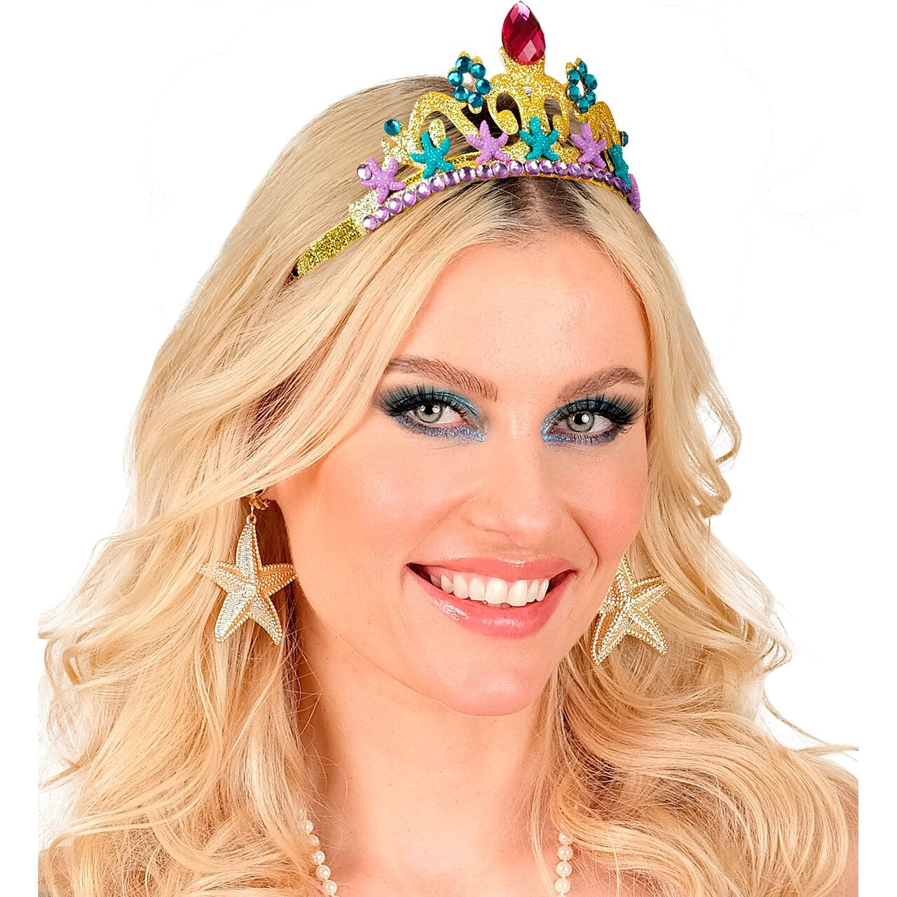 Op deze afbeelding zie je een Accessoires, van het merk Widmann. Magische Zeemeermin Tiara