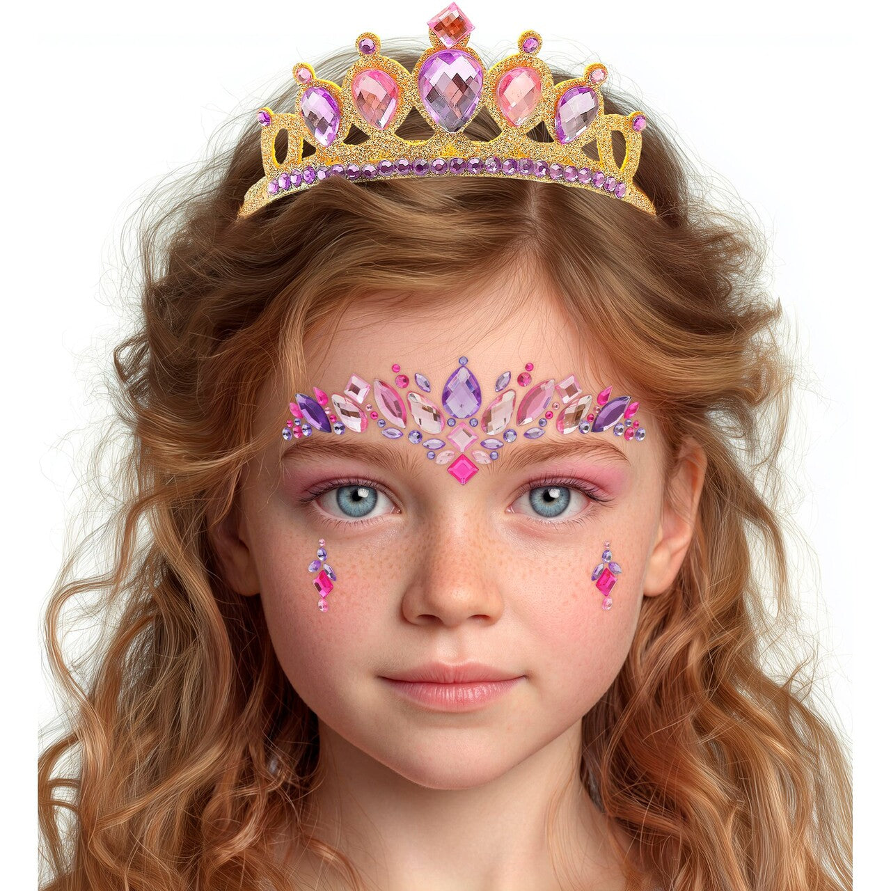 Op deze afbeelding zie je een Accessoires, van het merk Widmann. Diamond Prinsessen Tiara