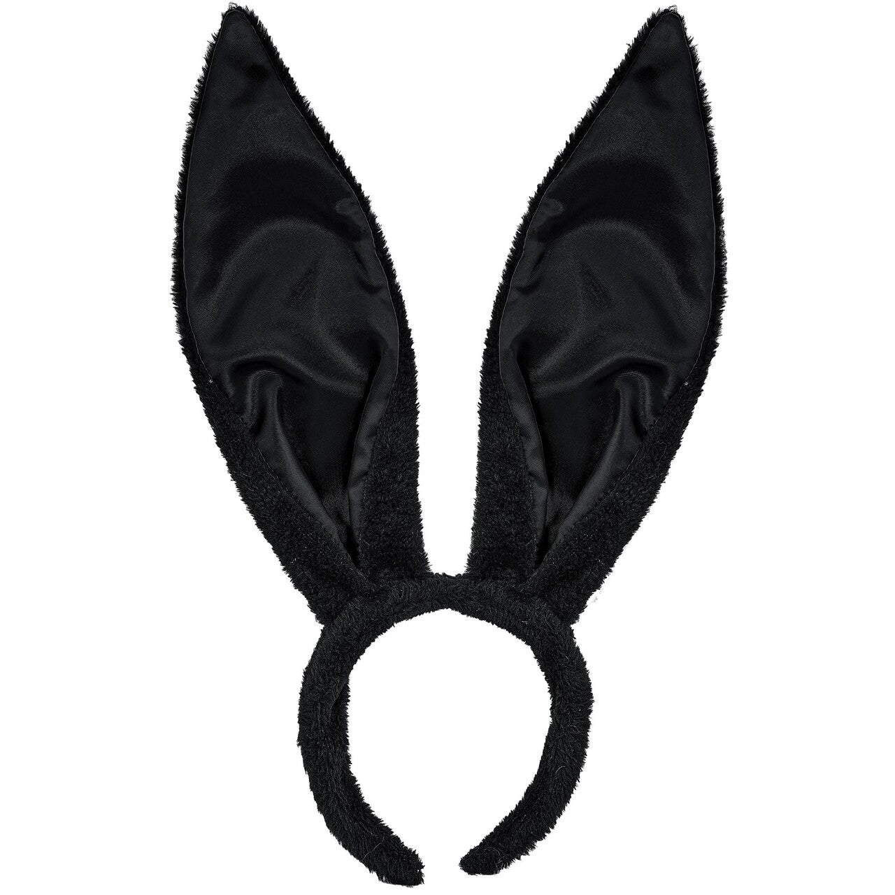 Op deze afbeelding zie je een Accessoires, van het merk Widmann. Buigbare Bunny Oren Zwart