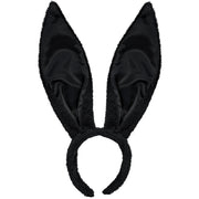 Op deze afbeelding zie je een Accessoires, van het merk Widmann. Buigbare Bunny Oren Zwart
