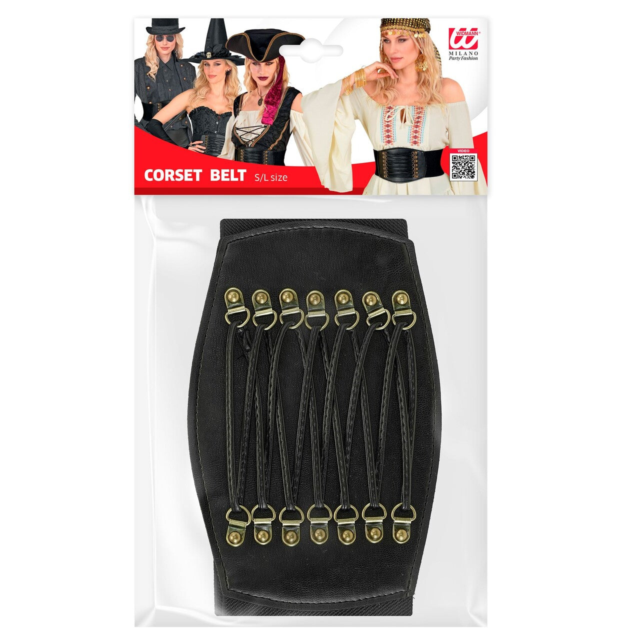 Op deze afbeelding zie je een Accessoires, van het merk Widmann. Elegante Korsetriem