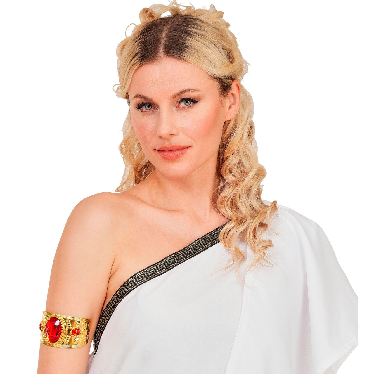 Op deze afbeelding zie je een Accessoires, van het merk Widmann. Koninklijke Rode Robijn Armband