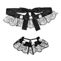 Bad Sexy Choker En Armband Met Skulls