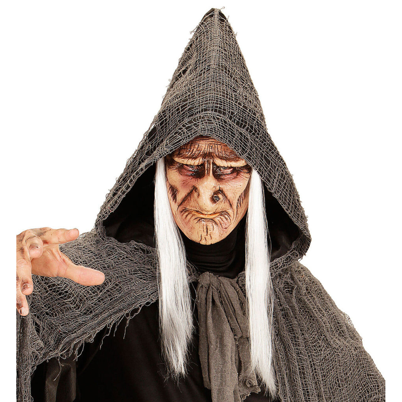 Op deze afbeelding zie je een Accessoires, van het merk Widmann. Masker Tovenaar Met Haar Donkere Dagen