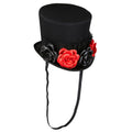 Chorus Line Mini Hoge Hoed Met Tule, 4 Rozen