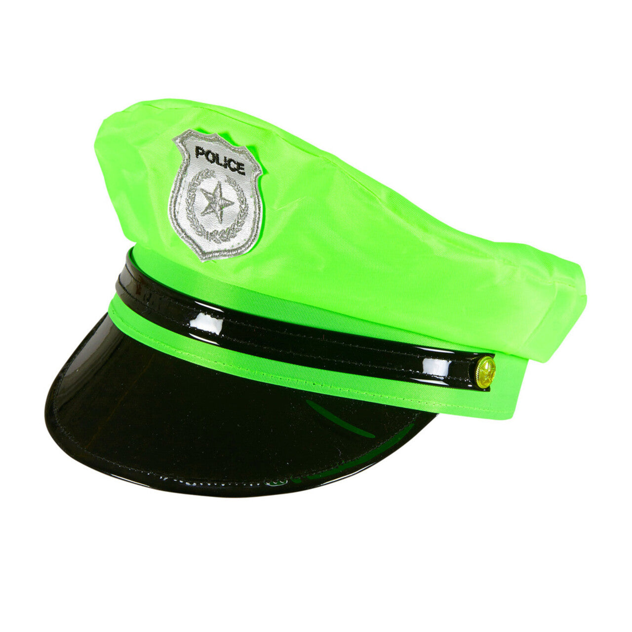 Op deze afbeelding zie je een Accessoires, van het merk Widmann. Fantasia Politiepet Neon Groen