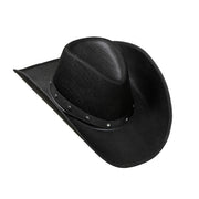 Op deze afbeelding zie je een Accessoires, van het merk Widmann. Rawhide Cowboyhoed Met Beslagnagels