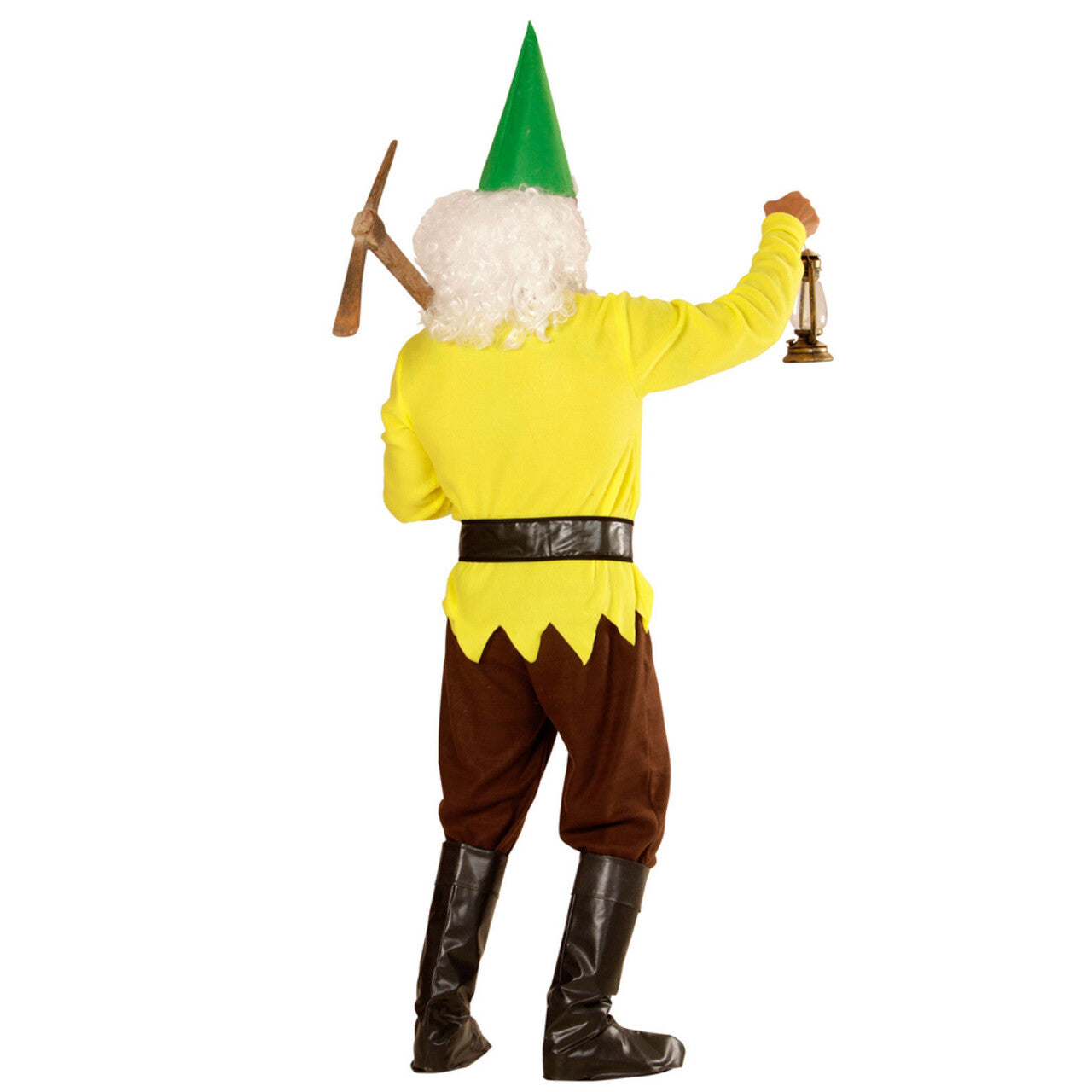 Op deze afbeelding zie je een Kostuums, van het merk Widmann. Tuin Kabouter Geel Man Kostuum