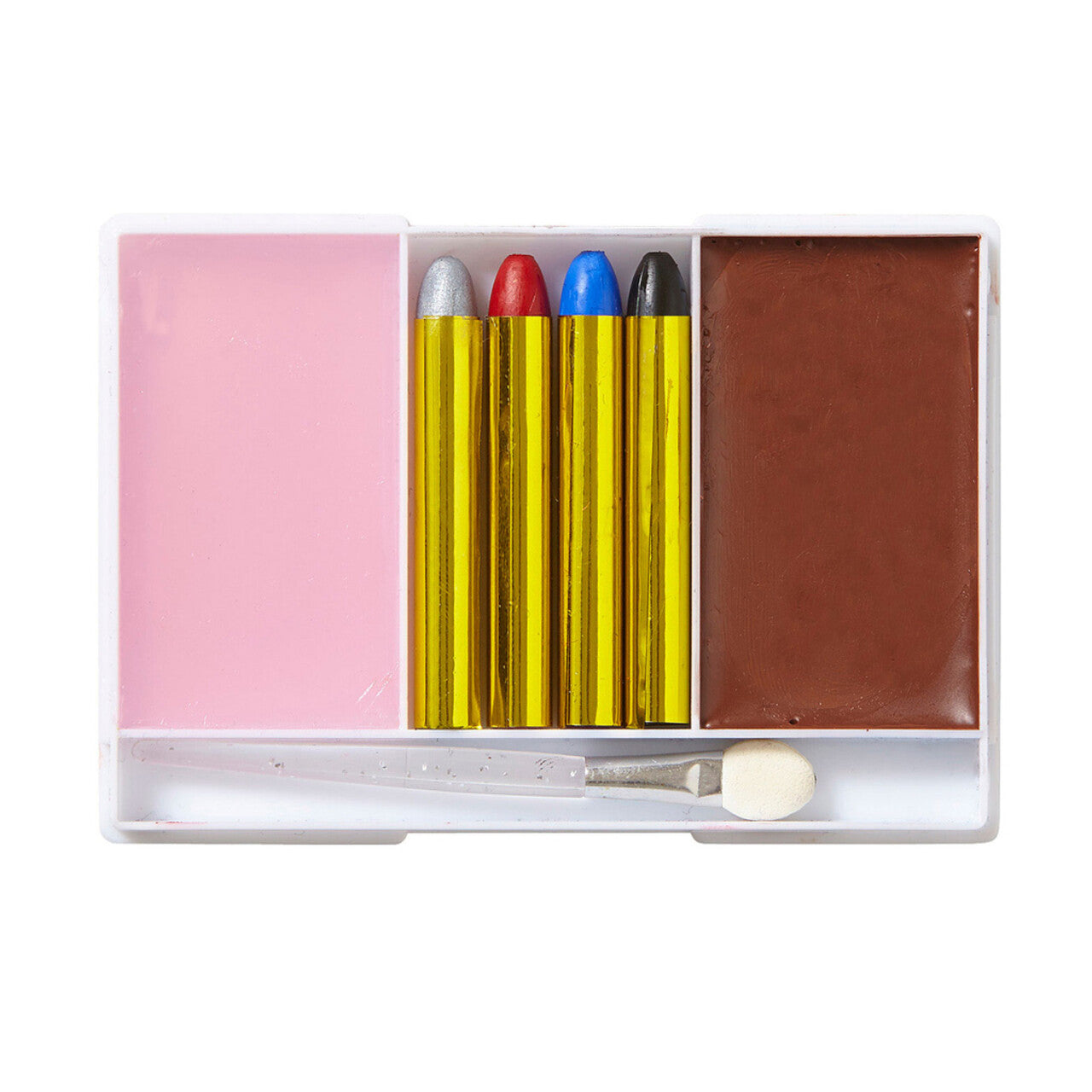 Op deze afbeelding zie je een Accessoires, van het merk Widmann. Complete Make-Up Set, Cowboy