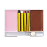 Op deze afbeelding zie je een Accessoires, van het merk Widmann. Complete Make-Up Set, Piraat