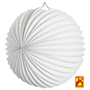 Op deze afbeelding zie je een Decoratie, van het merk Widmann. Feestelijke Papieren Bal Wit