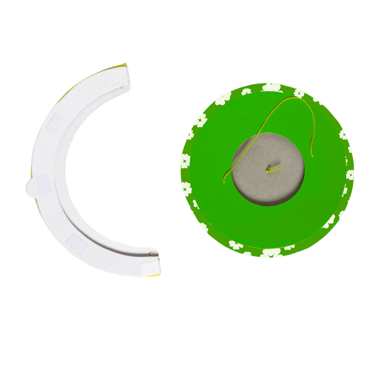 Op deze afbeelding zie je een Decoratie, van het merk Widmann. Feestelijke Decoratie Set Groen / Wit