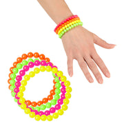 Op deze afbeelding zie je een Accessoires, van het merk Widmann. Rock Chick Neon Geparelde Armband