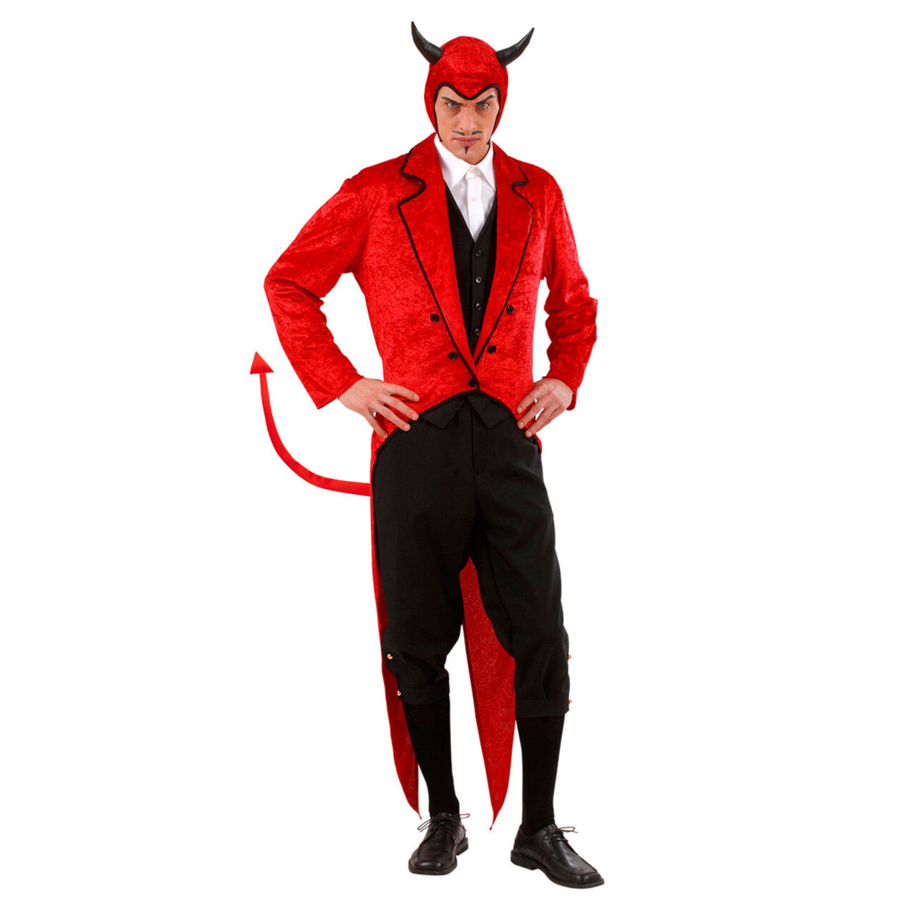 Op deze afbeelding zie je een Accessoires, van het merk Widmann. Halloween Accessoire Duivelstaart, Buigbaar 88 Centimeter