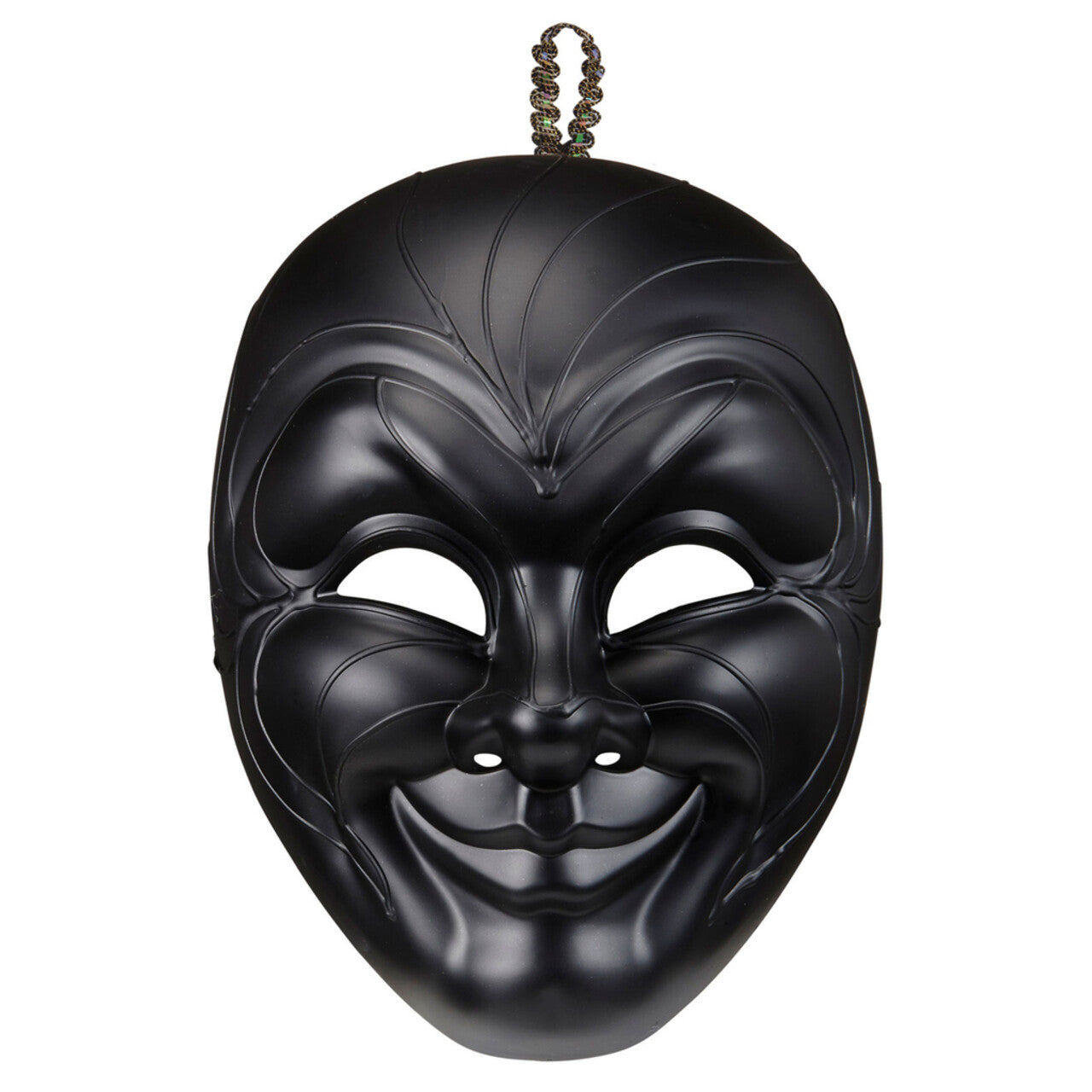 Op deze afbeelding zie je een Accessoires, van het merk Widmann. Donker Masker, Donkere Venetiaanse Man