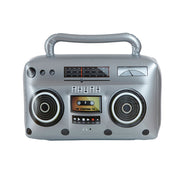 Op deze afbeelding zie je een Decoratie, van het merk Widmann. Ghettoblaster Opblaasbare Radio 50 Centimeter