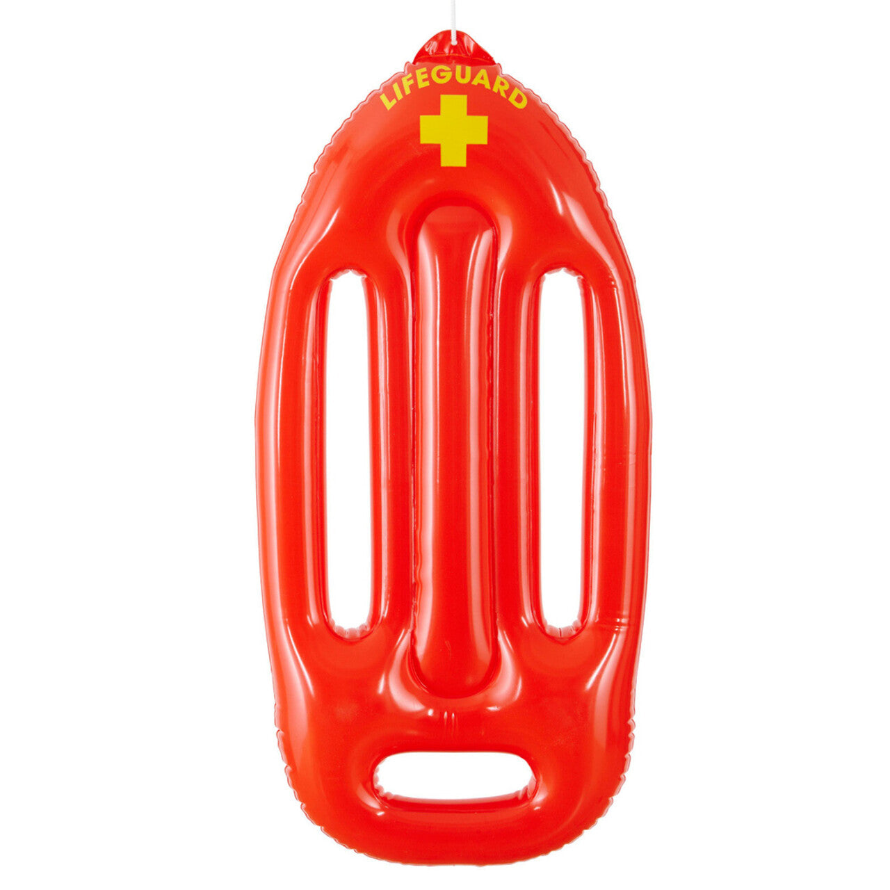 Op deze afbeelding zie je een Accessoires, van het merk Widmann. Baywatch Opblaasbare Vlotter Strandmeester 73 Centimeter