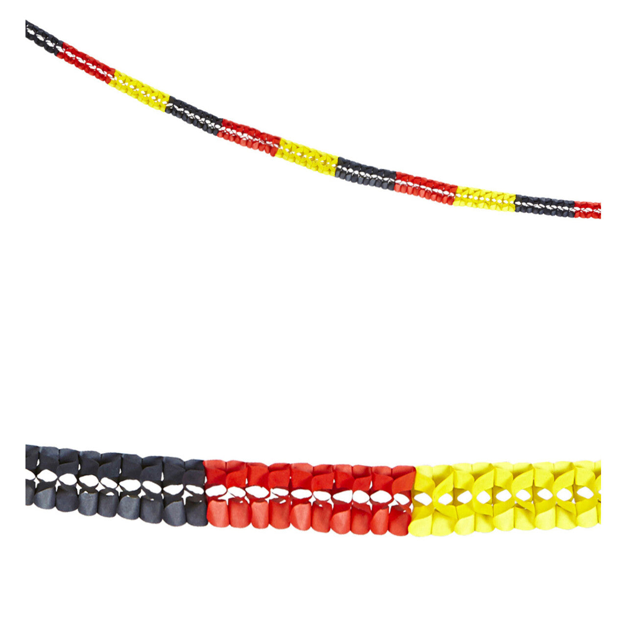 Op deze afbeelding zie je een Decoratie, van het merk Widmann. Landenthema Slinger Duitsland, 3mtr