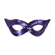 Op deze afbeelding zie je een Accessoires, van het merk Widmann. Erotica Oogmasker Pailletten, Paars