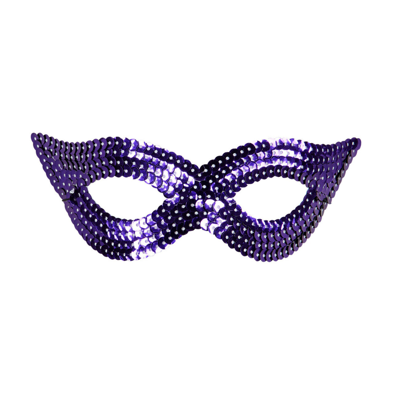 Op deze afbeelding zie je een Accessoires, van het merk Widmann. Erotica Oogmasker Pailletten, Paars