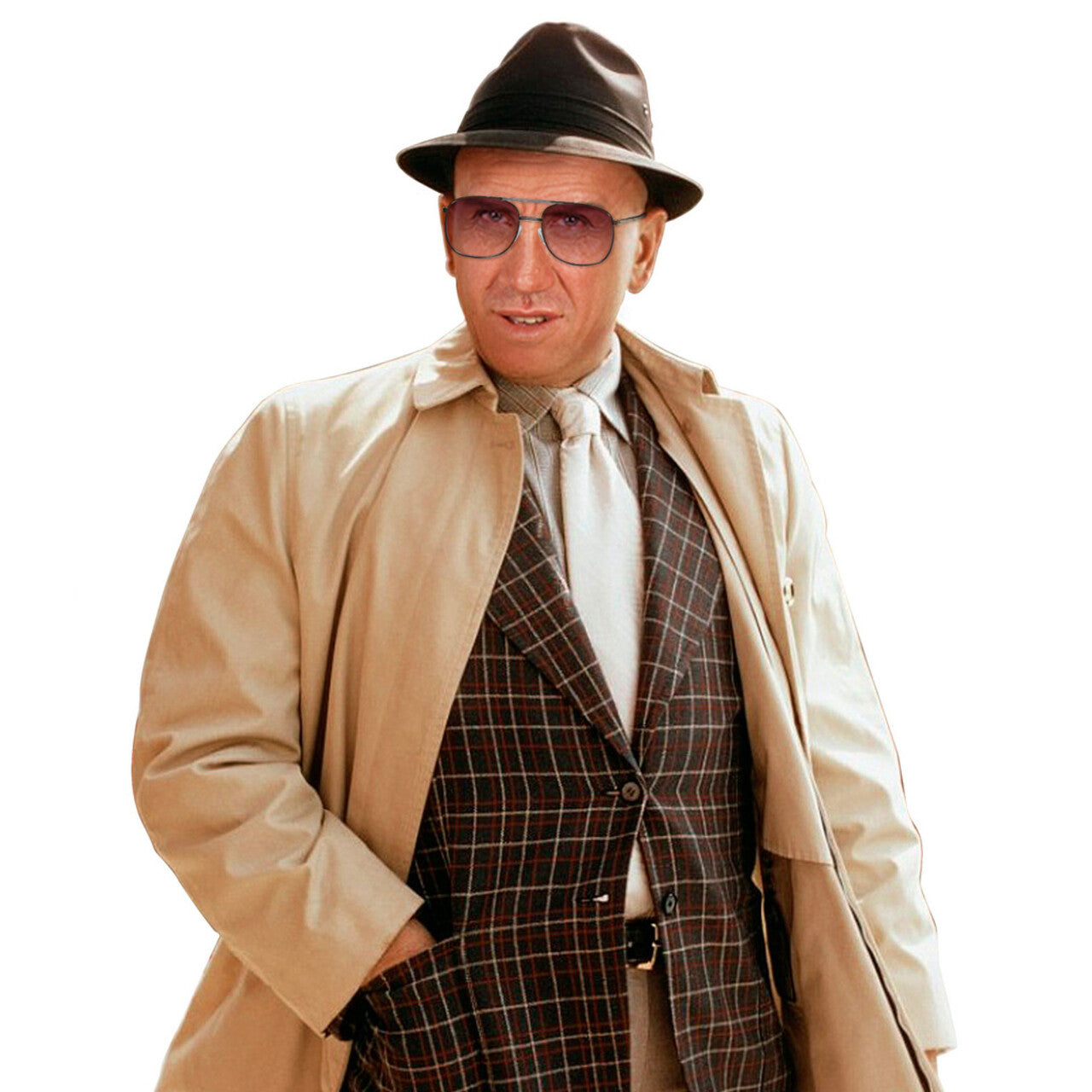 Op deze afbeelding zie je een Accessoires, van het merk Widmann. Good Cop Bad Cop Bril, 80s Karakter