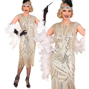 Op deze afbeelding zie je een Kostuums, van het merk Widmann. Roaring 20s Party Miss Gatsby Vrouw Kostuum