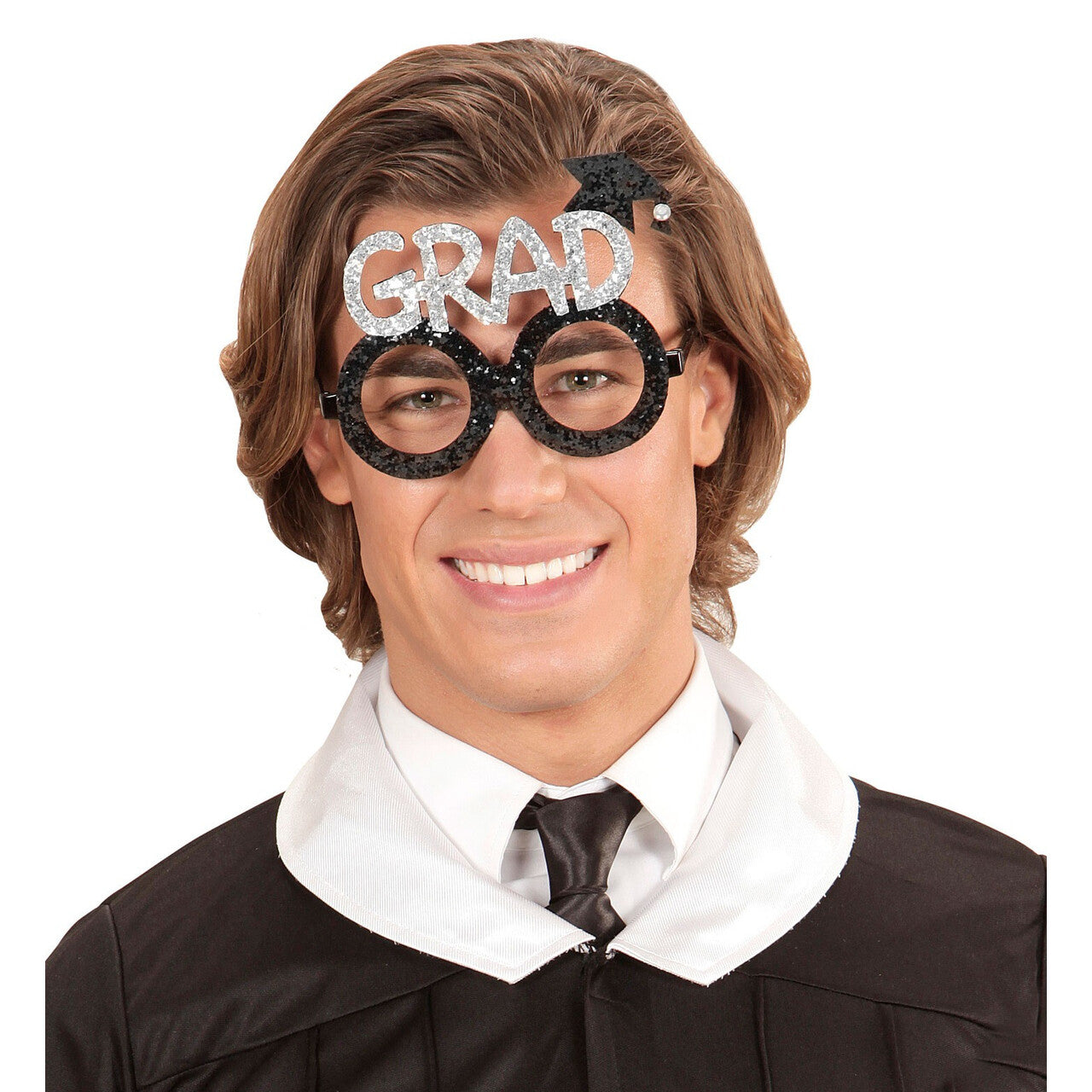 Op deze afbeelding zie je een Accessoires, van het merk Widmann. Bril, Graduate College