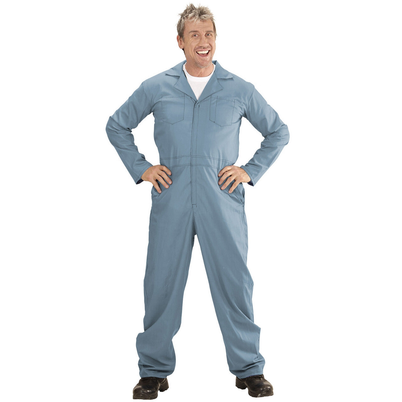 Op deze afbeelding zie je een Kostuums, van het merk Widmann. Mr Plumbing Loodgieter Man Kostuum