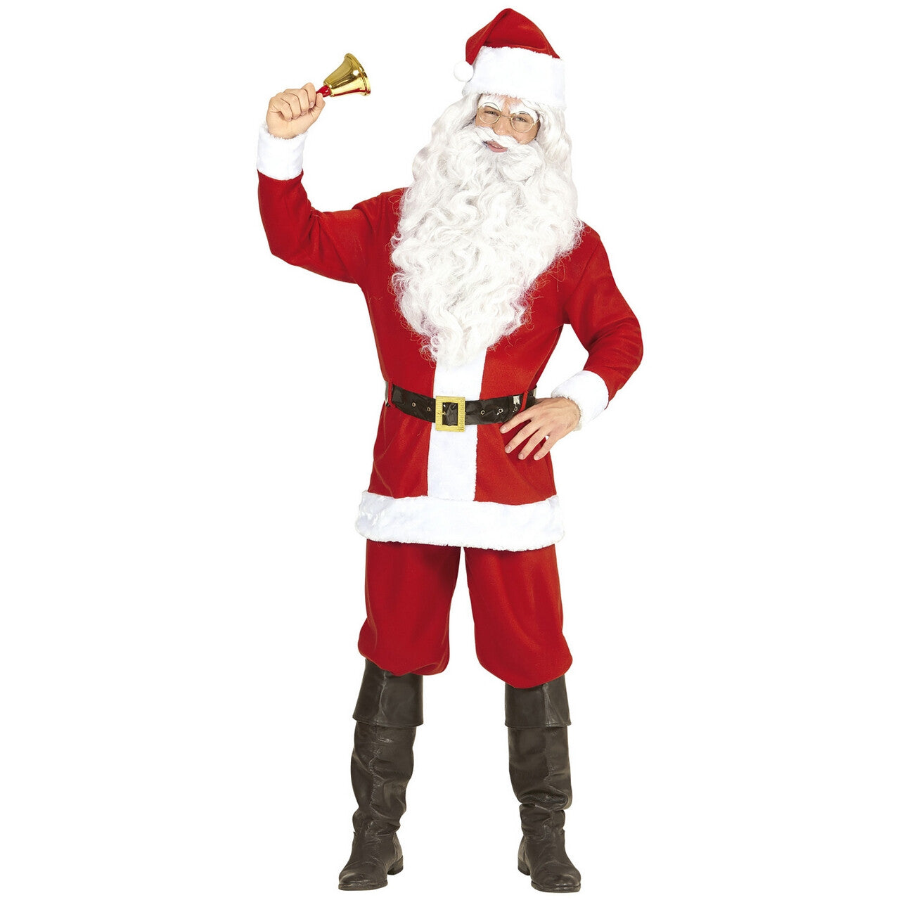 Op deze afbeelding zie je een Kostuums, van het merk Widmann. Hohohoooooo Kerstman Kostuum