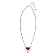 Op deze afbeelding zie je een Accessoires, van het merk Widmann. Halloween Accessoire Ketting Duivels Hart
