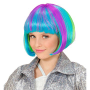 Op deze afbeelding zie je een Accessoires, van het merk Widmann. Pruik, Ster Kind Gaga