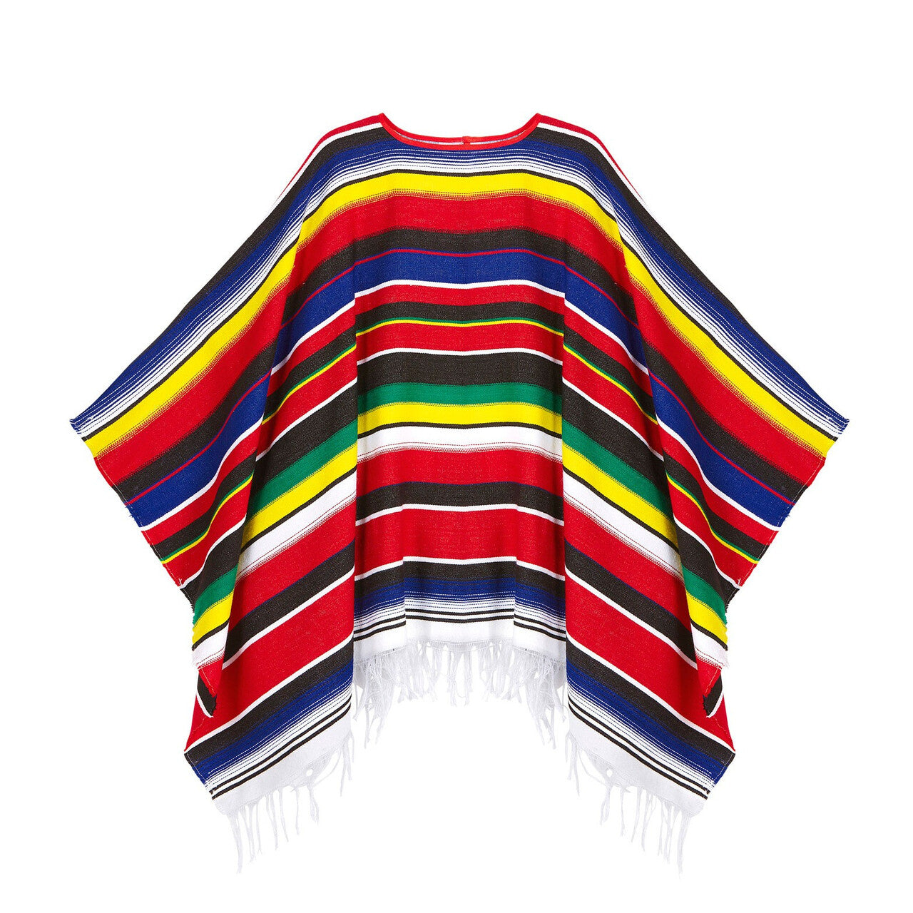 Op deze afbeelding zie je een Accessoires, van het merk Widmann. Orale Hombre Mexicaanse Poncho