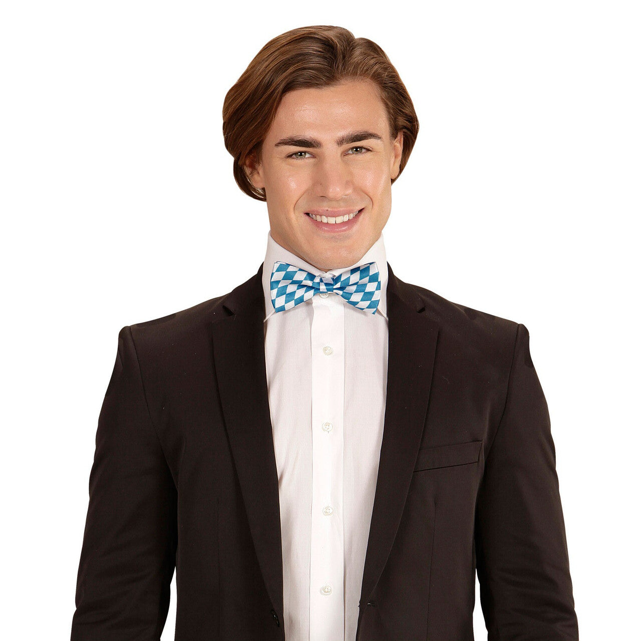 Op deze afbeelding zie je een Accessoires, van het merk Widmann. Oktoberfest Beiers Strikje
