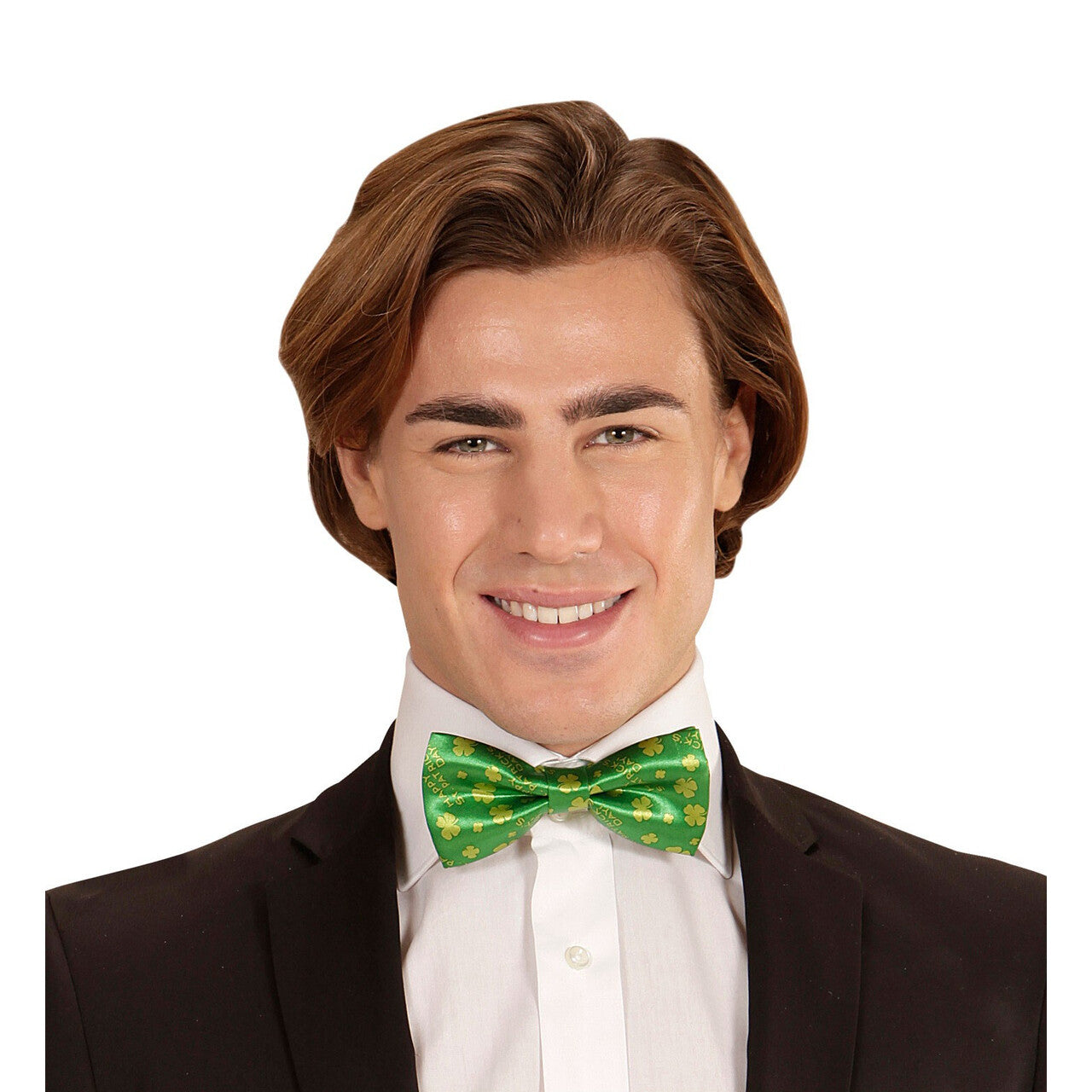 Op deze afbeelding zie je een Accessoires, van het merk Widmann. Iers St. Patricks Day Strikje