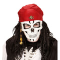Eng Piraten Schedel Masker Met Baard