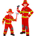 Brand Meester Vurige Vic Jongen Kostuum