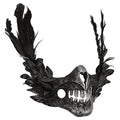 Halfmasker Black Skull Bird