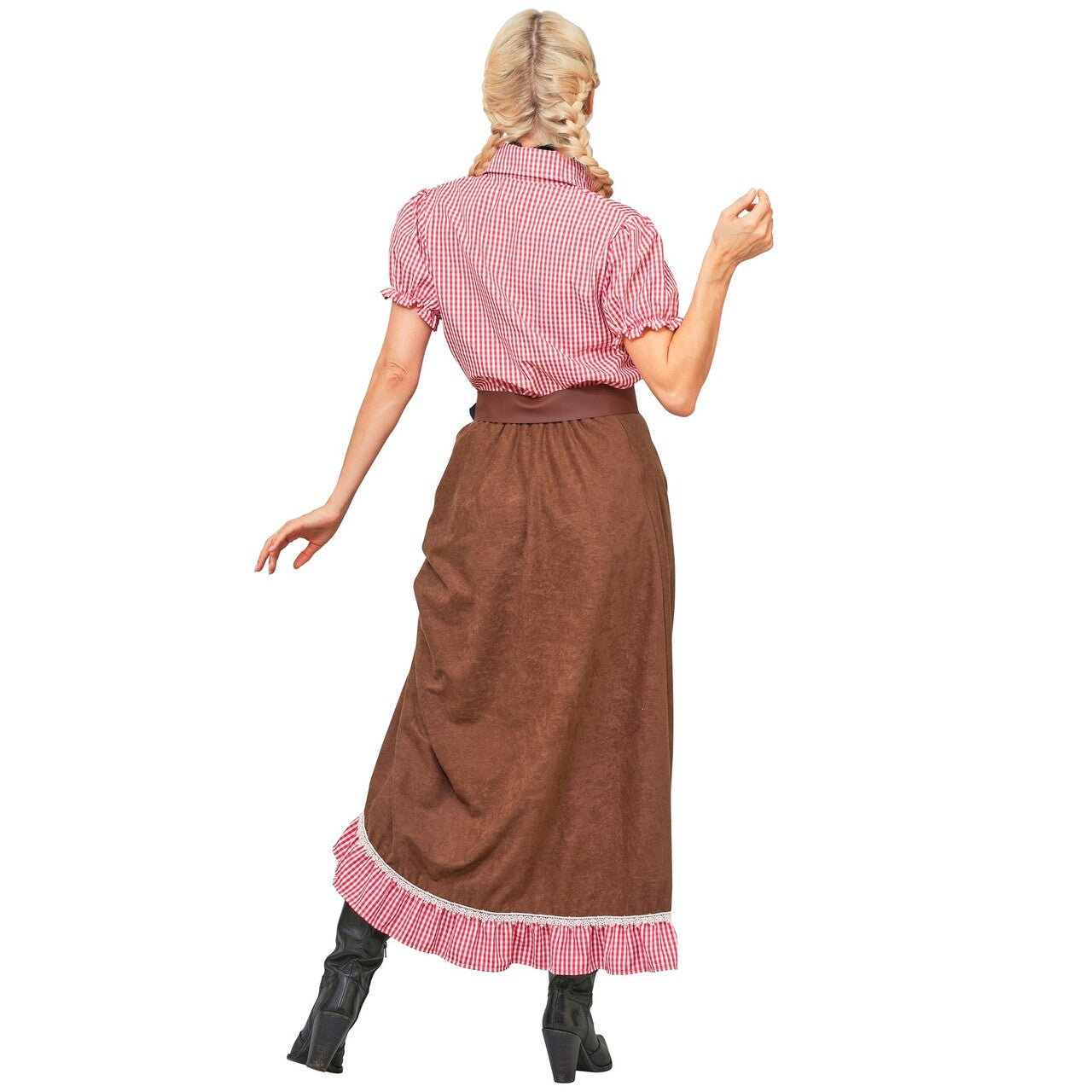 Op deze afbeelding zie je een Kostuums, van het merk Widmann. Saloon Girl Betsy Vrouw Kostuum