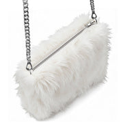 Op deze afbeelding zie je een Accessoires, van het merk Widmann. Zachte Pluche Hand Tas Wit