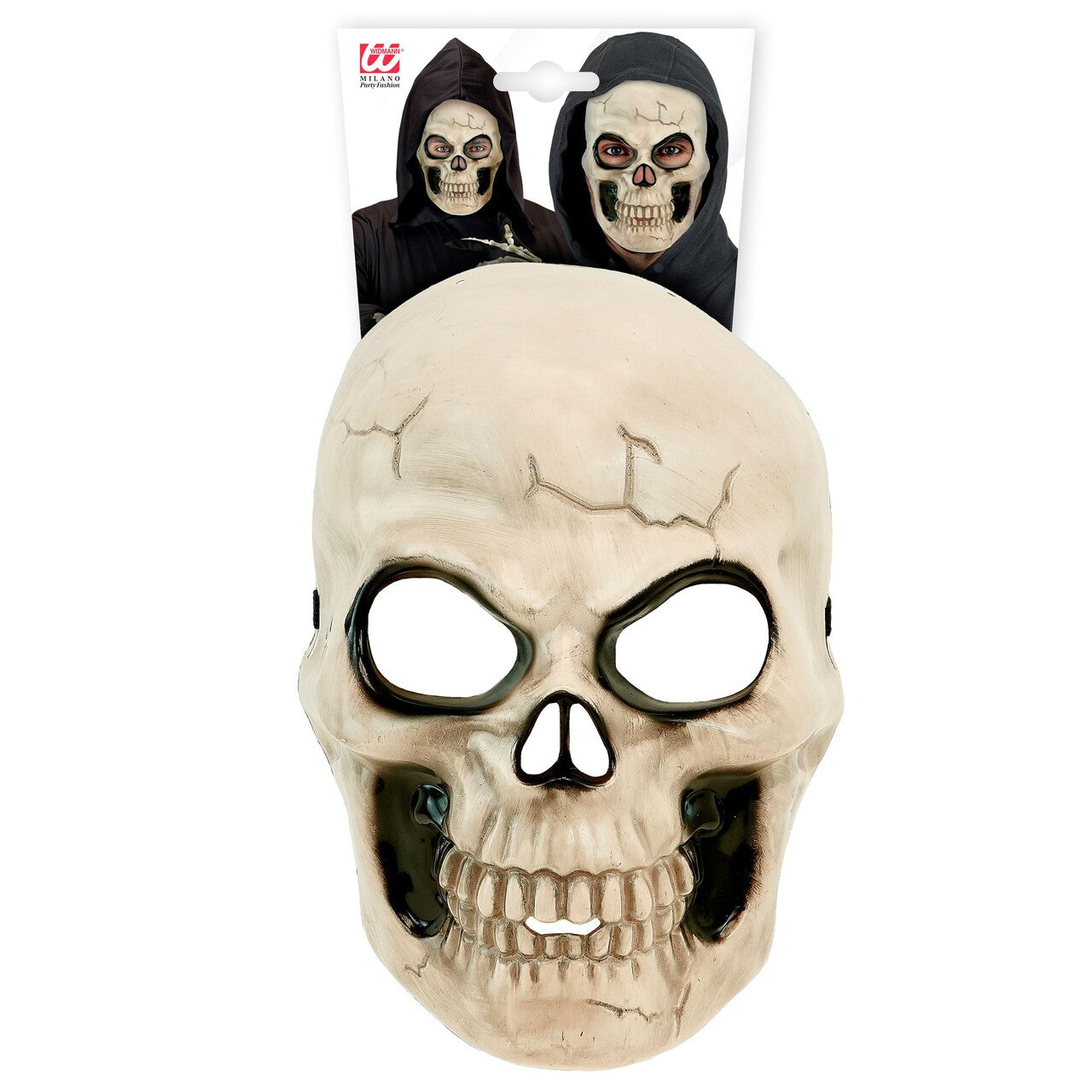 Op deze afbeelding zie je een Accessoires, van het merk Widmann. Scary Death Skull Masker