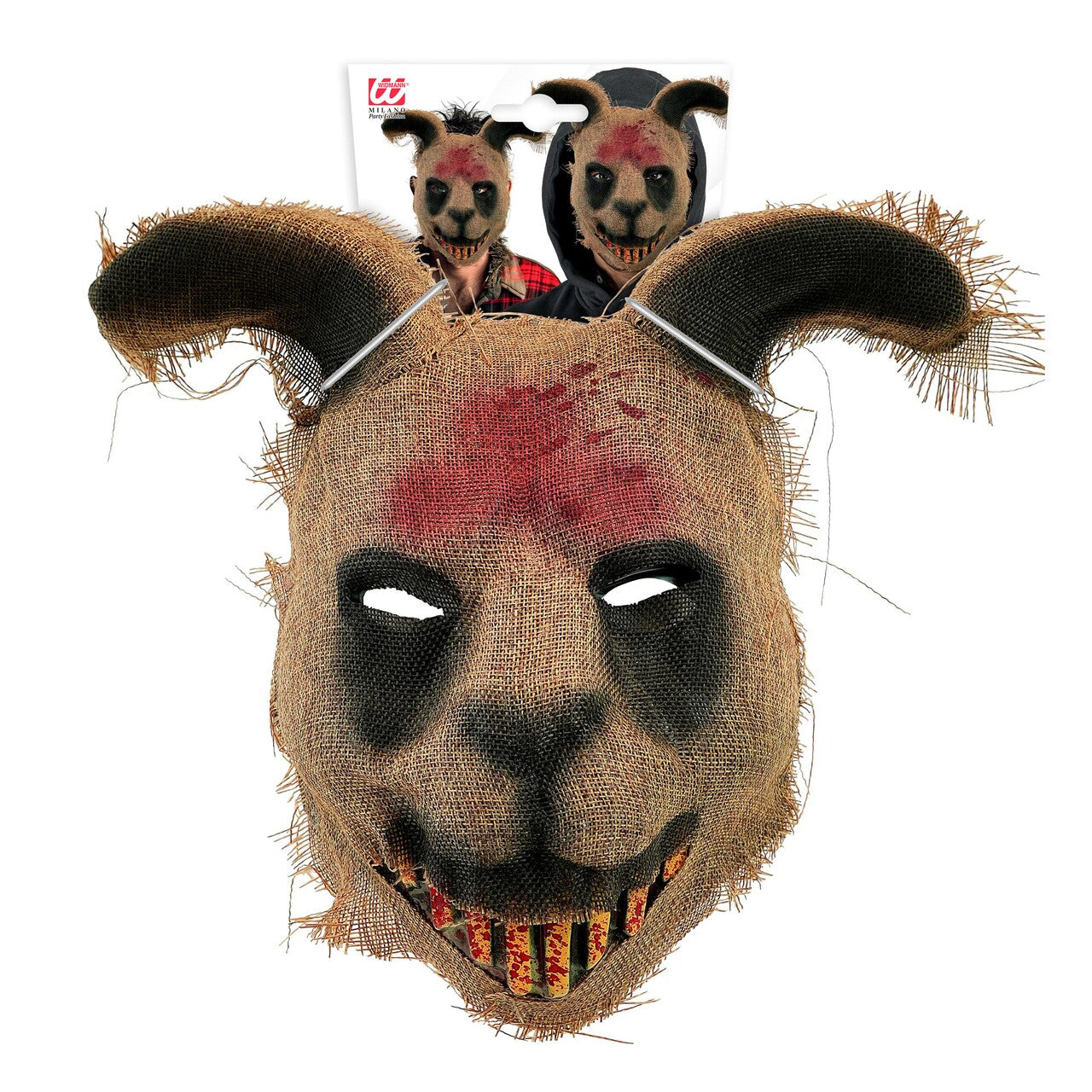 Op deze afbeelding zie je een Accessoires, van het merk Widmann. Hit By A Rabbit Masker