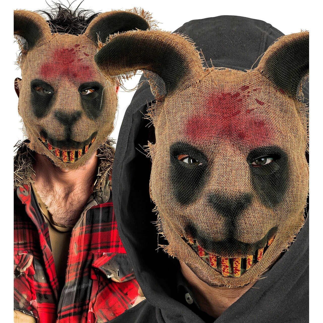 Op deze afbeelding zie je een Accessoires, van het merk Widmann. Hit By A Rabbit Masker